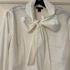 Halogen Cream Button-Up Shirt